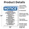 Signmission No Soliciting If You Do Not Have OSHA Notice Sign, Aluminum, 10in W x 14in L, 2PK OS-2PACK-NS-A-1014-V-14824 - alternate 4
